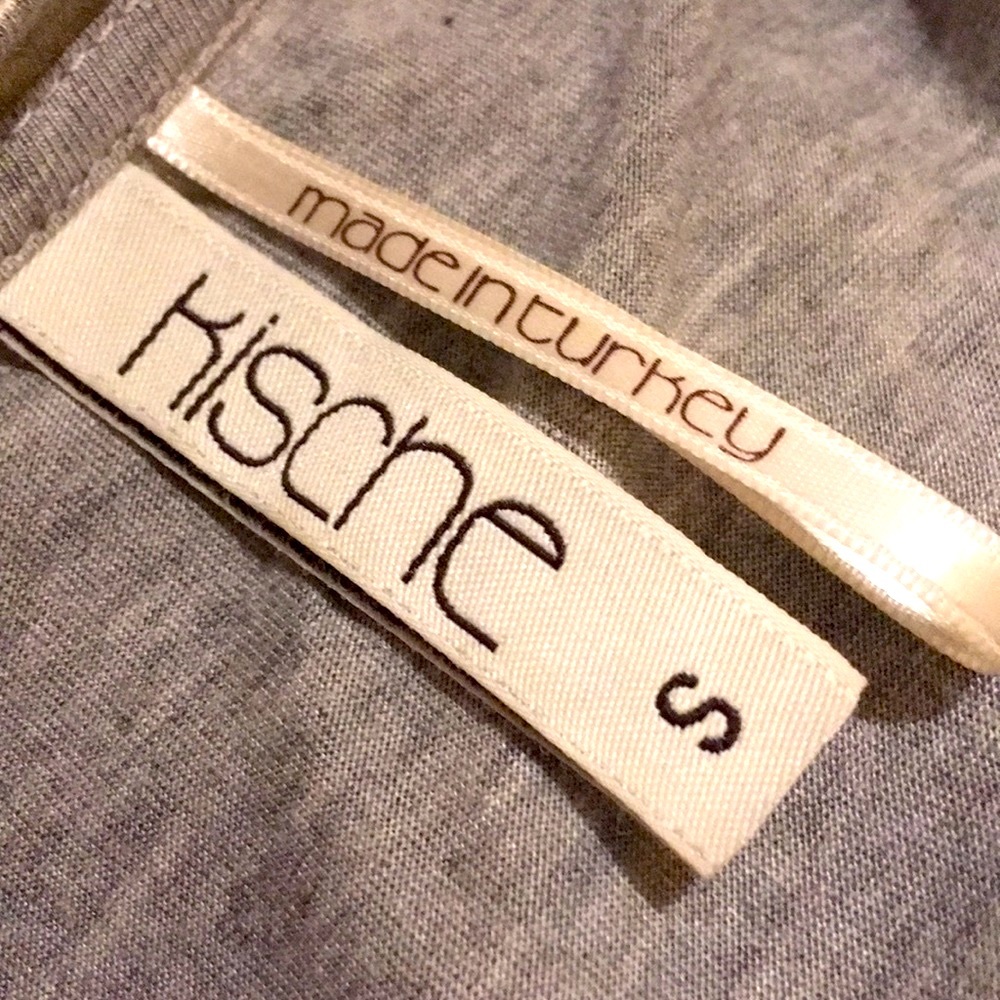 Kische Silver Gray Sequined Tank Top Size Small - Picture 7 of 8